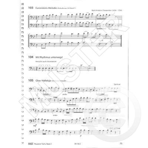 Posaunen Fuchs Band 2 (mit QR-Codes)